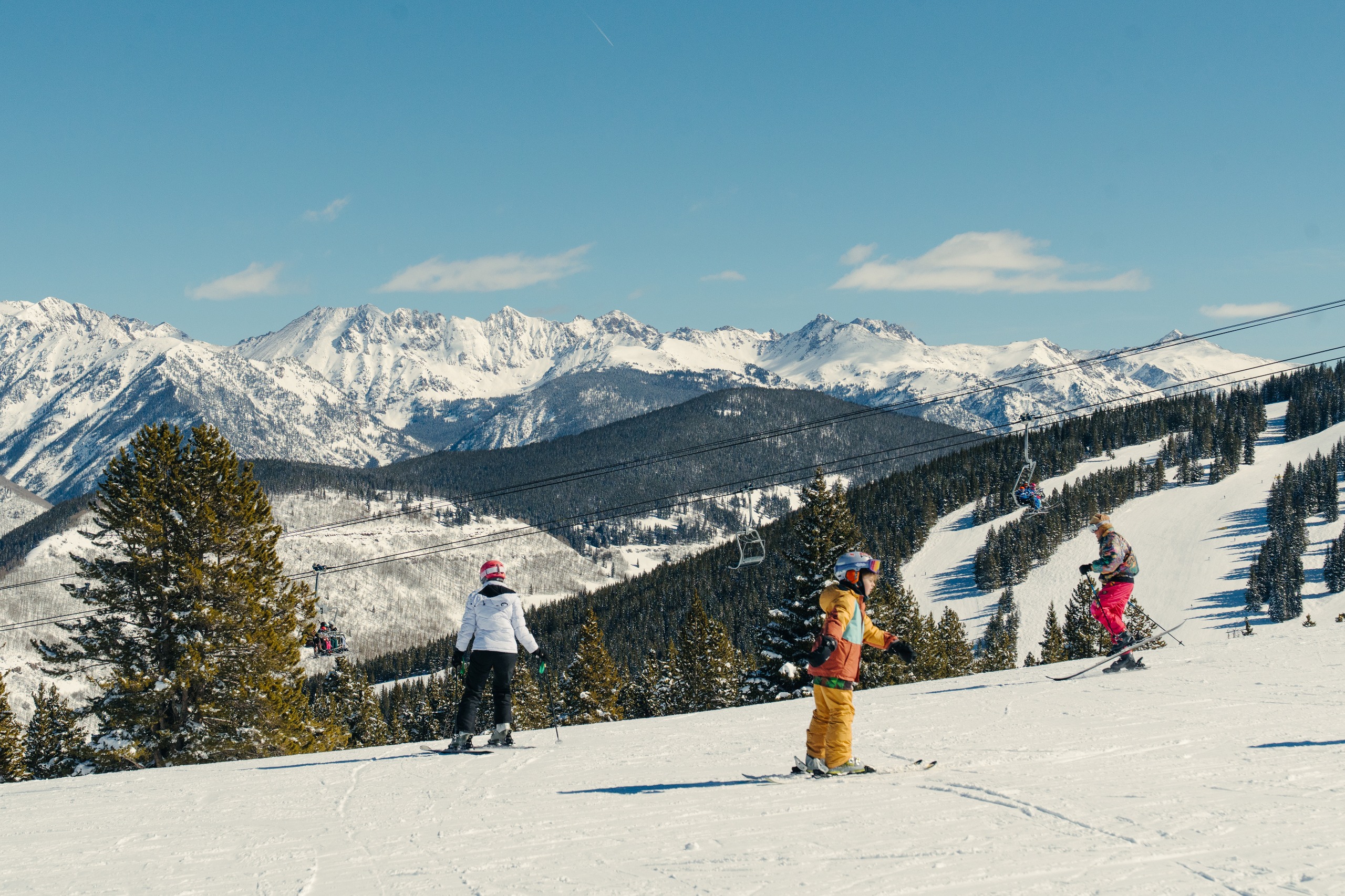 Courchevel en la nieve