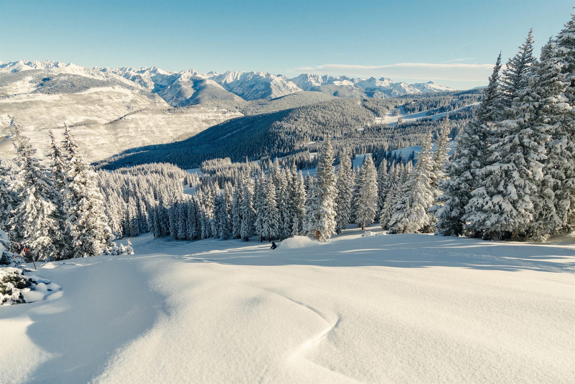 Pistas nevadas de Vail