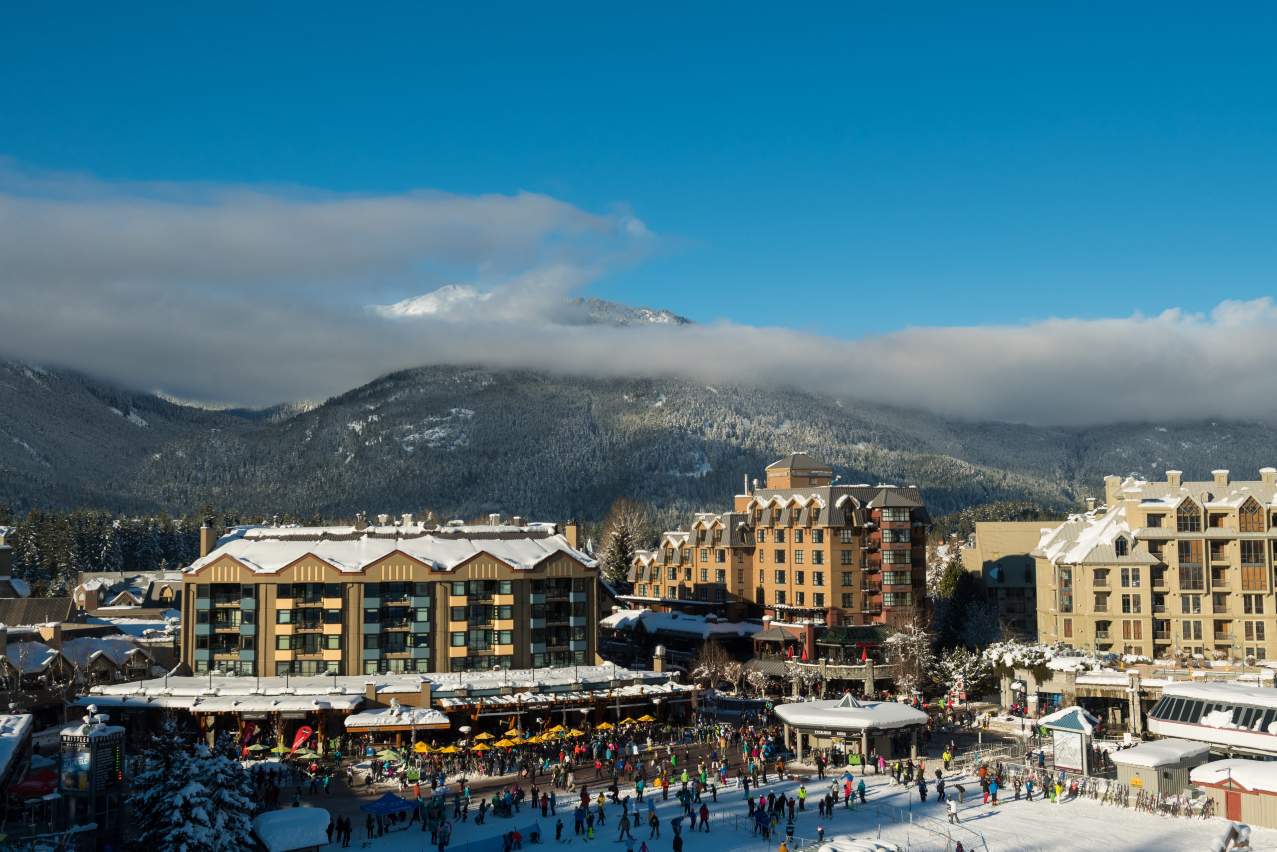 Whistler Village en invierno